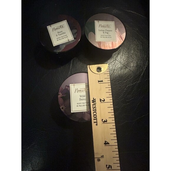 3 Scents Nanette Lepore Luna Body Lotions with Shea Butters 50ml/1.69oz Flowers - Picture 11 of 11